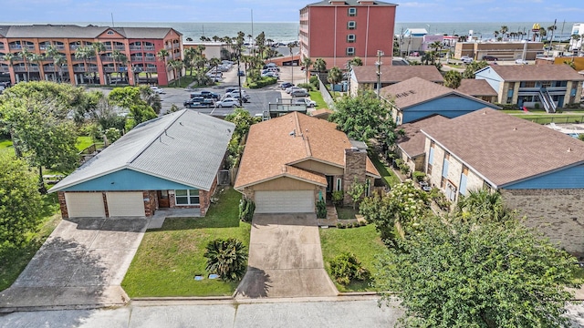 5927 Maco St, Galveston, TX 77551 - drone / aerial view of a large body of water