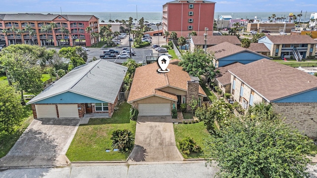 5927 Maco St, Galveston, TX 77551 - bird's eye view of a nearby body of water