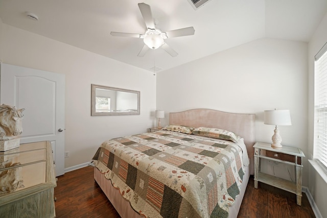 20719 Kerby Pl, Cypress, TX 77433 - bedroom featuring wood finished floors, baseboards, and ceiling fan