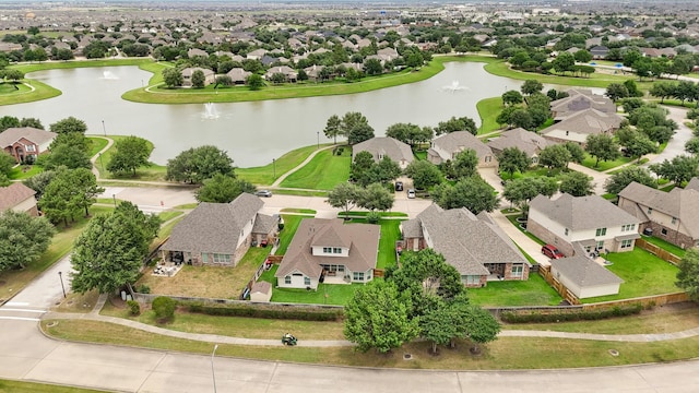 20719 Kerby Pl, Cypress, TX 77433 - aerial perspective of suburban area featuring a large body of water