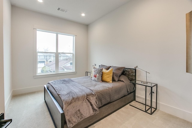 1514 Laird St Unit A, Houston, TX 77008 - bedroom featuring carpet floors, recessed lighting, and baseboards