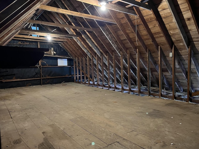 124 Rolling Wood Dr, Baytown, TX 77520 - view of unfinished attic