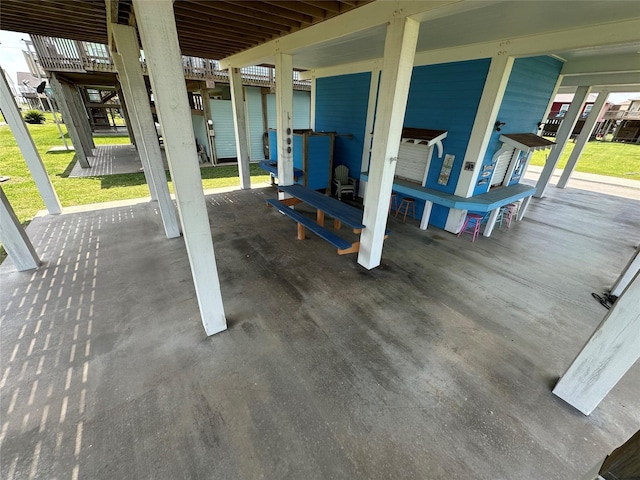 2108 Mills, Crystal Beach, TX 77650 - view of patio / terrace
