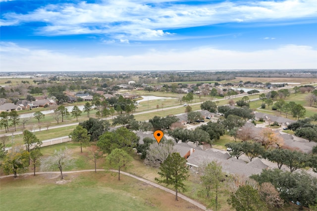 654 W Country Grove Cir, Pearland, TX 77584 - aerial overview of property's location with nearby suburban area