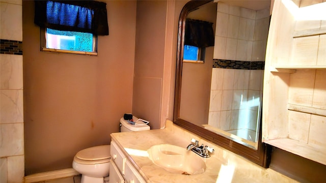 330 Cedar Dr, Hitchcock, TX 77563 - bathroom featuring toilet and vanity