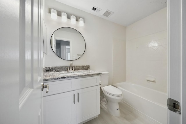 10 Fairlee Ct, The Woodlands, TX 77354 - bathroom with vanity and toilet