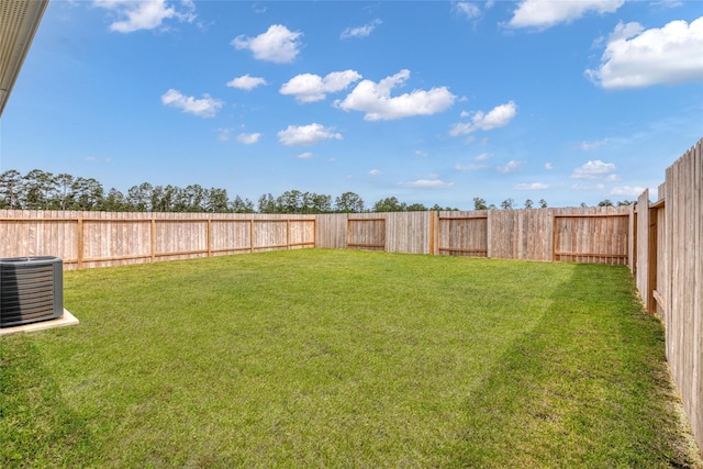 11947 Midas Ln, Willis, TX 77378 - view of yard featuring central air condition unit