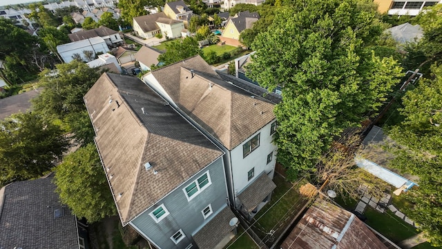 208 Aurora St Unit B, Houston, TX 77008 - aerial perspective of suburban area