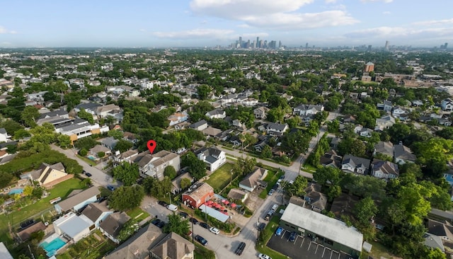 208 Aurora St Unit B, Houston, TX 77008 - aerial view of property's location