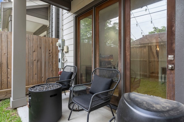 208 Aurora St Unit B, Houston, TX 77008 - view of patio