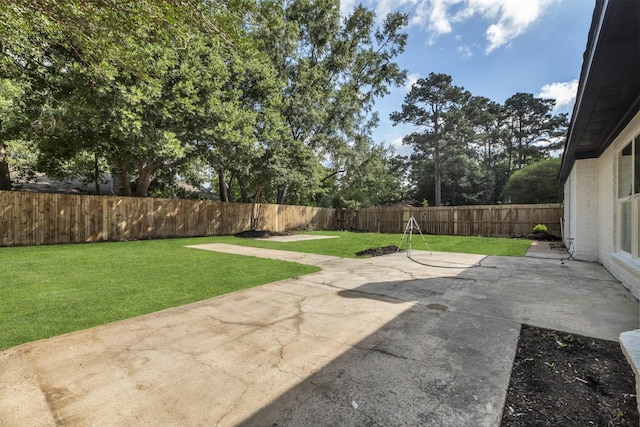 9602 Ballin David Dr, Spring, TX 77379 - view of yard with a patio area