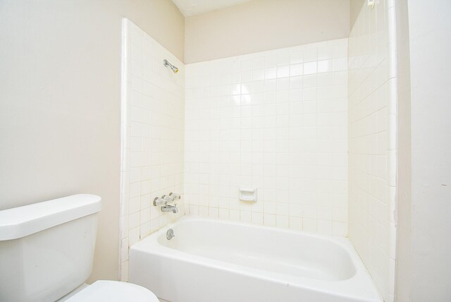 16806 Grampin Dr, Houston, TX 77084 - bathroom with toilet and bathtub / shower combination