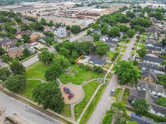 5115 Clay St, Houston, TX 77023 - aerial view of property's location featuring nearby suburban area