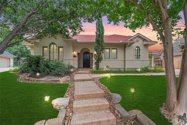 16610 Champagne Falls Ct, Spring, TX 77379 - mediterranean / spanish-style home featuring stucco siding
