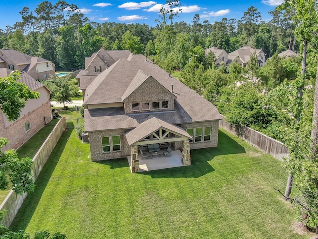 503 Woodsy Pine Ct, Conroe, TX 77304 - aerial view of property and surrounding area