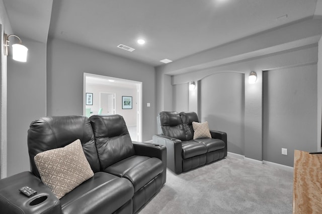 503 Woodsy Pine Ct, Conroe, TX 77304 - home theater room featuring carpet and baseboards