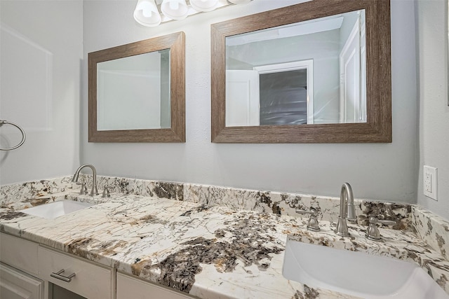 2023 Wilcrest Dr, Houston, TX 77042 - bathroom featuring double vanity