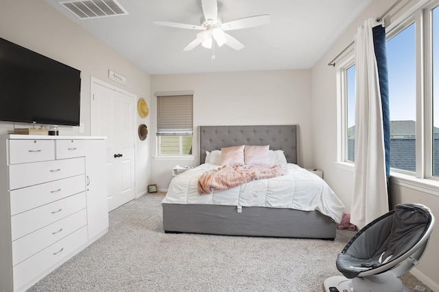 31110 Birch Mills Dr, Hockley, TX 77447 - carpeted bedroom featuring baseboards and a ceiling fan