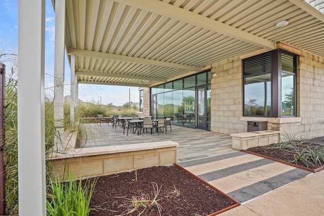 31110 Birch Mills Dr, Hockley, TX 77447 - view of patio / terrace with outdoor dining area