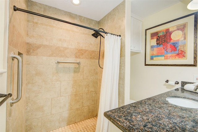 16814 Creeksouth Rd, Houston, TX 77068 - bathroom featuring a shower stall and vanity
