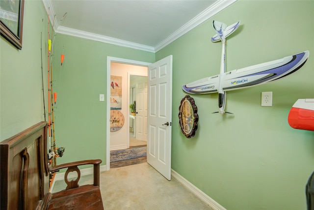 16814 Creeksouth Rd, Houston, TX 77068 - bathroom with crown molding and baseboards