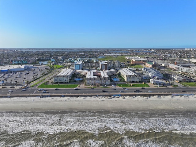 6300 Seawall Blvd Unit 3123, Galveston, TX 77551 - view of urban area with waterfront with a beach