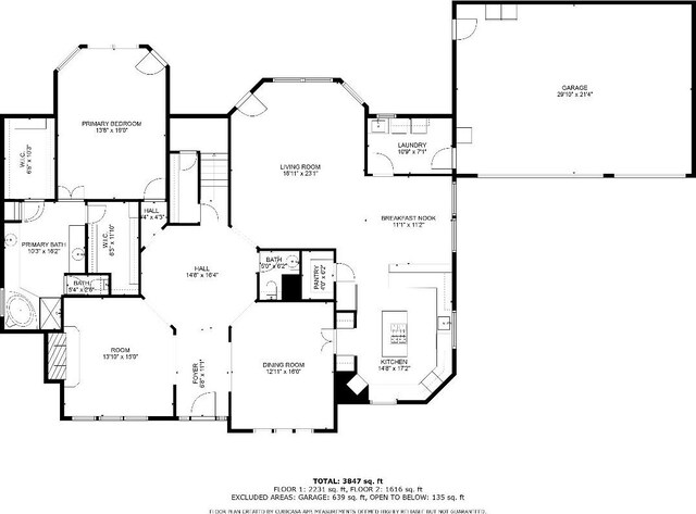 5706 Amber Queen Ct, Houston, TX 77041 - room layout