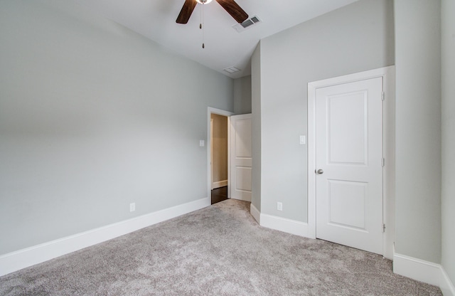 5726 Brancott Way, Houston, TX 77096 - unfurnished bedroom with carpet flooring, baseboards, and a ceiling fan