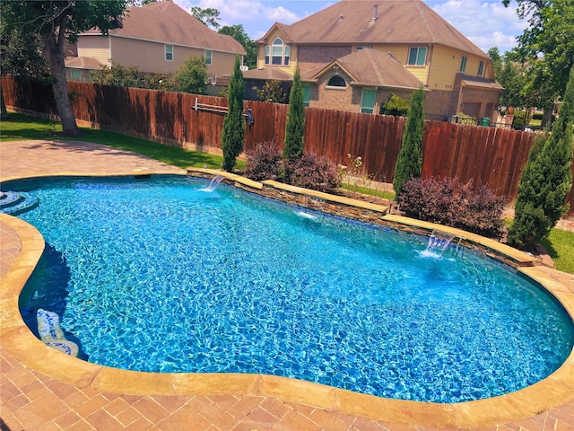 5402 Bending Branch Dr, Missouri City, TX 77459 - view of pool with a patio