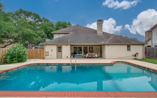 6119 Bankside Dr, Houston, TX 77096 - view of pool featuring a patio