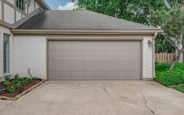 6119 Bankside Dr, Houston, TX 77096 - garage with concrete driveway