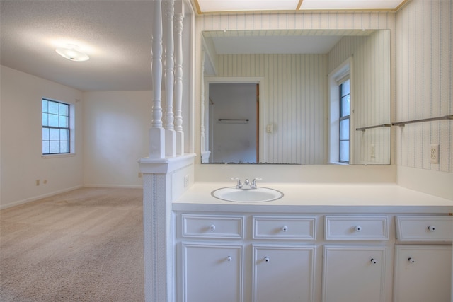 333 Hardy St, Huntsville, TX 77340 - bathroom with vanity and baseboards