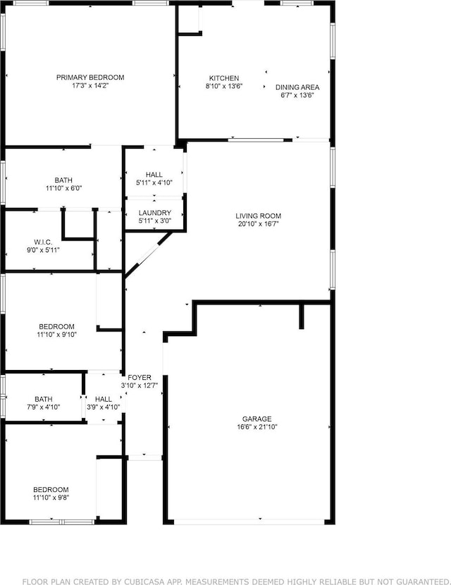 19119 Mossy Hedge Ln, Katy, TX 77449 - room layout