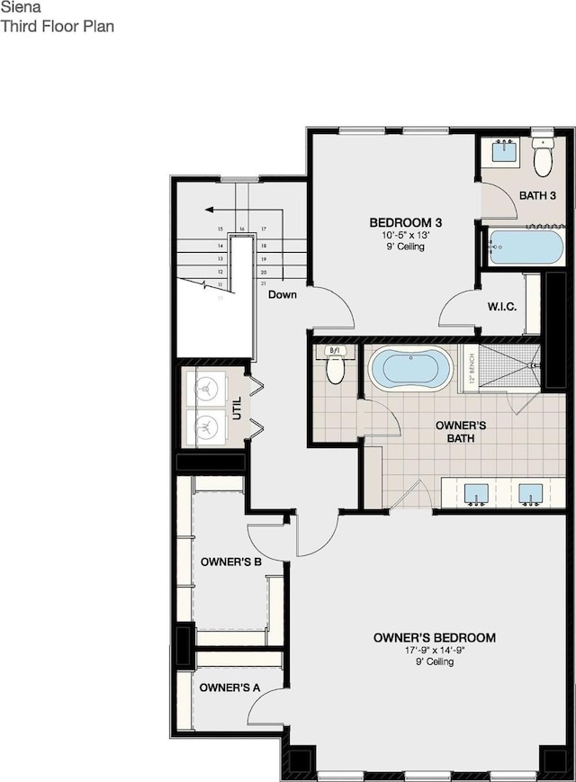 1932 Purswell Rd, Houston, TX 77055 - property floor plan
