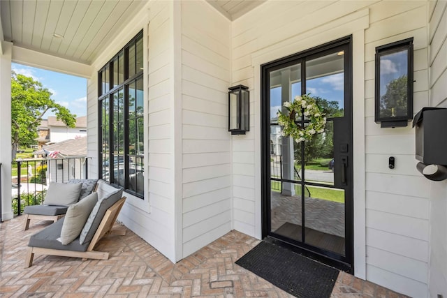 1913 Ebony Ln, Houston, TX 77018 - view of exterior entry featuring a porch
