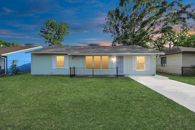 4918 Perry St, Houston, TX 77021 - single story home with a lawn, board and batten siding, and roof with shingles