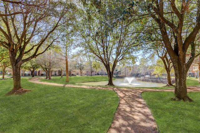 2617 Edgefield Lakes Dr, Houston, TX 77054 - view of community featuring a lawn