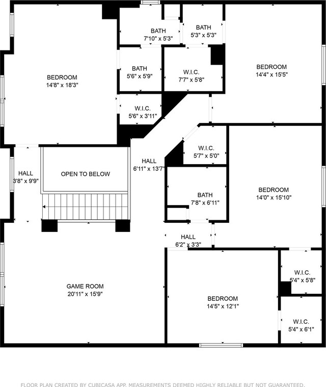 16611 Hope Farm Ln, Cypress, TX 77429 - floor plan / room layout