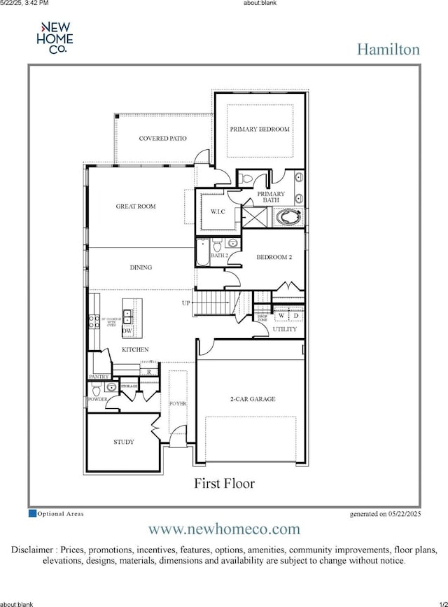 21111 Flowerhorn Dr, Cypress, TX 77433 - home floor plan