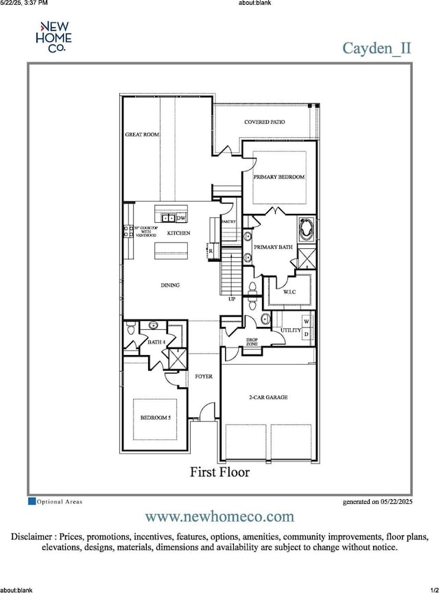 21119 Flowerhorn Dr, Cypress, TX 77433 - property floor plan