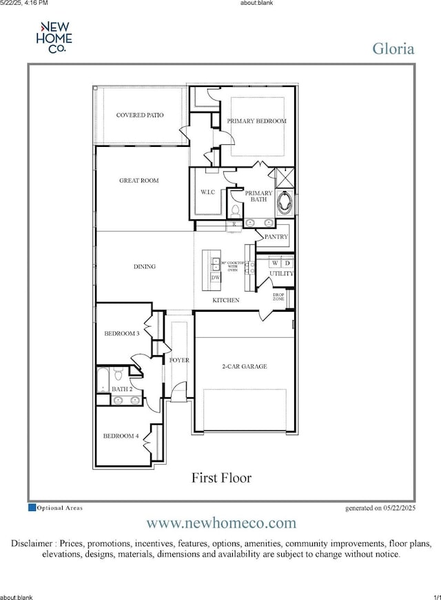 21122 Flowerhorn Dr, Cypress, TX 77433 - home floor plan