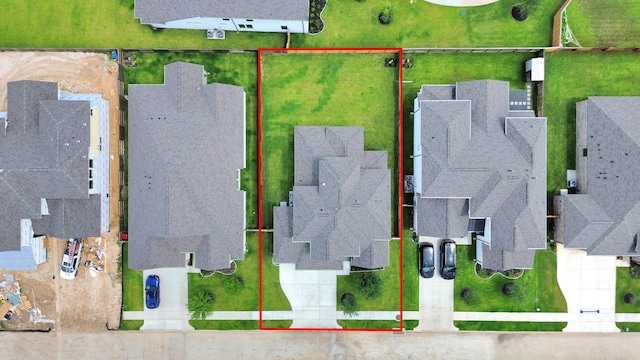 21130 Flowerhorn Dr, Cypress, TX 77433 - aerial perspective of suburban area with property boundaries highlighted
