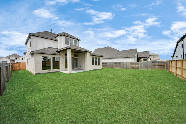 21130 Flowerhorn Dr, Cypress, TX 77433 - rear view of property with a shingled roof and a patio area