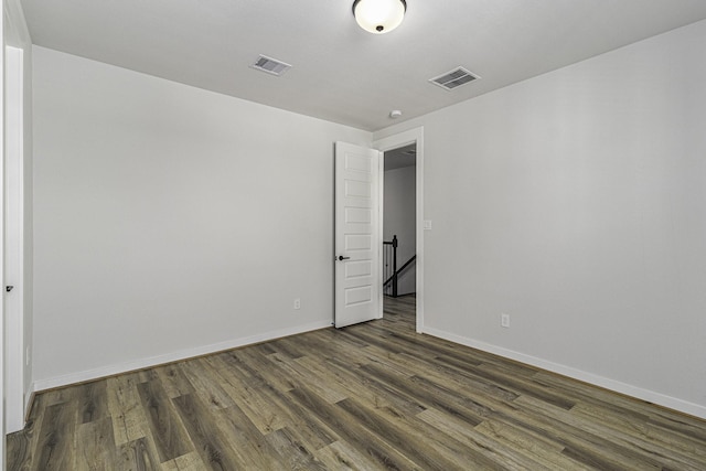 1930 Pueblo Nuevo Path, Houston, TX 77077 - unfurnished room with dark wood-type flooring and baseboards