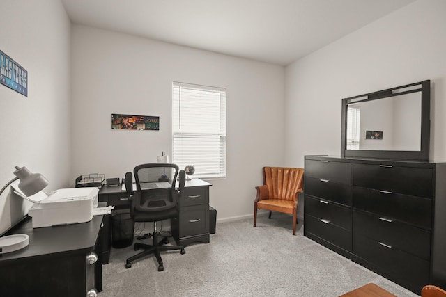 3511 Queensberry Ct, Huffman, TX 77336 - office featuring light carpet and baseboards