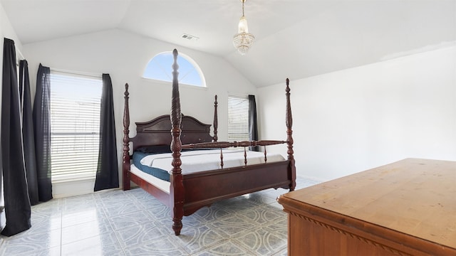 12422 Glenleigh Dr, Houston, TX 77014 - bedroom featuring lofted ceiling