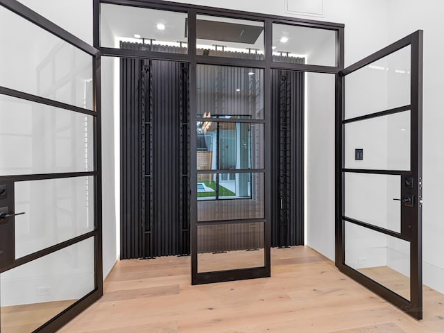 2037 Norfolk St, Houston, TX 77098 - wine room with wood finished floors