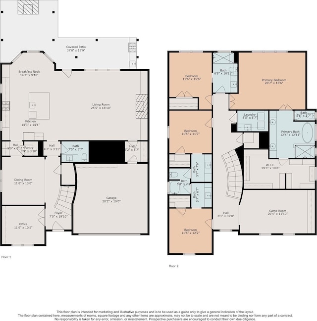 6021 Fordham St, West University Place, TX 77005 - room layout