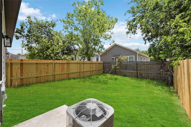 8618 Lee Otis St A-B, Unit A-B Houston, TX 77051 - view of yard featuring central air condition unit