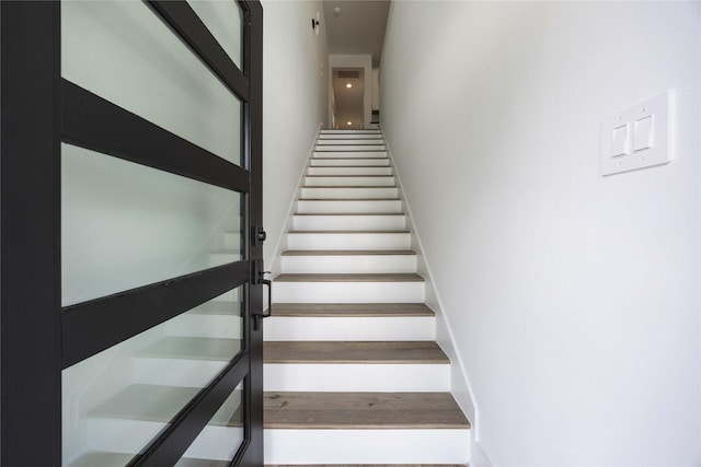 8019 Cora St, Houston, TX 77088 - view of staircase
